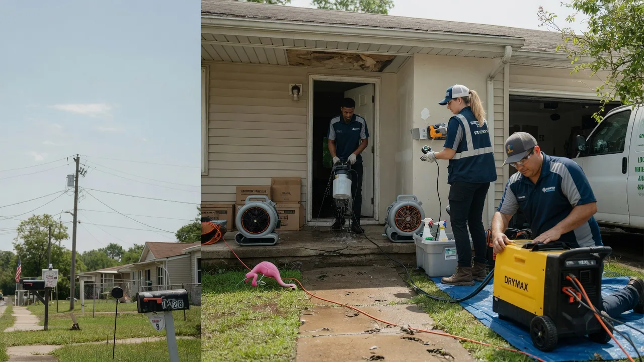 Storm Damage Water Removal in Wamego, KS near me